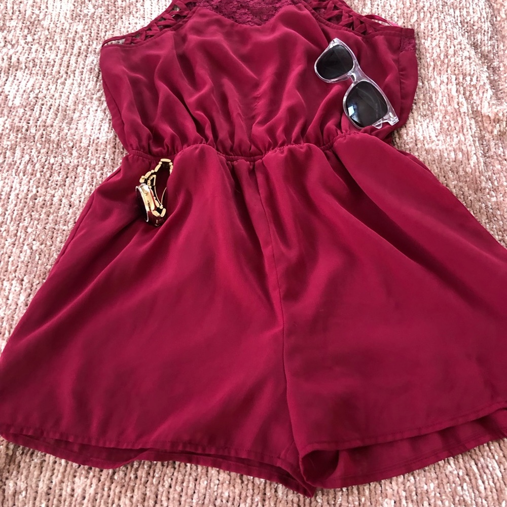 Triple R- Ruby Red Romper - Picture 3 of 4
